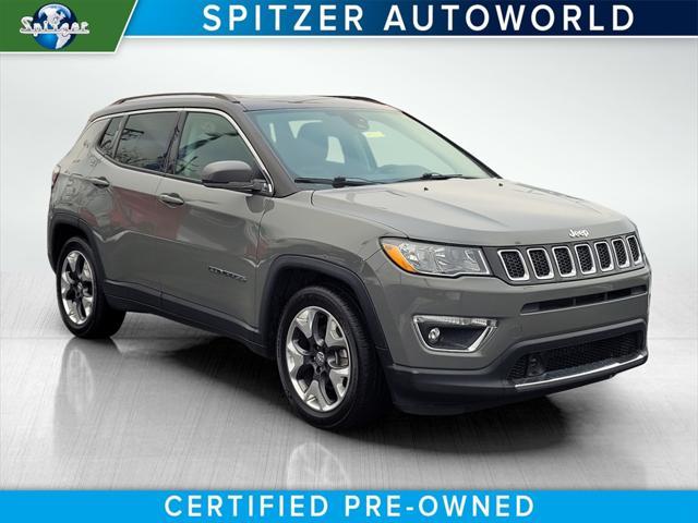 used 2021 Jeep Compass car, priced at $18,442