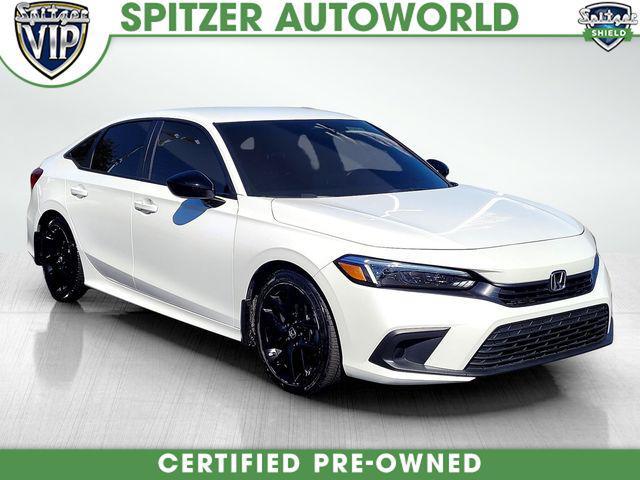 used 2024 Honda Civic car, priced at $24,118