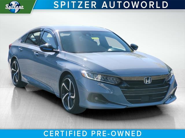 used 2022 Honda Accord Hybrid car, priced at $27,999