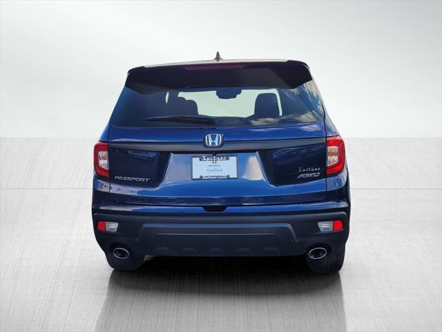 used 2021 Honda Passport car, priced at $28,319