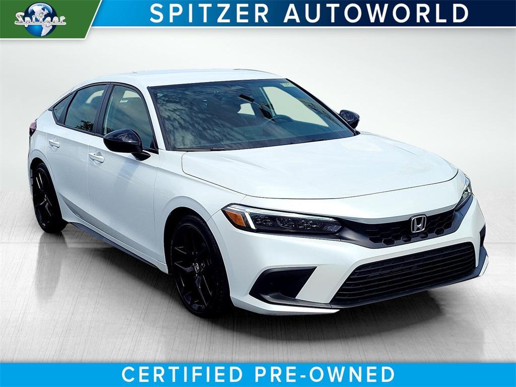used 2023 Honda Civic car, priced at $25,150
