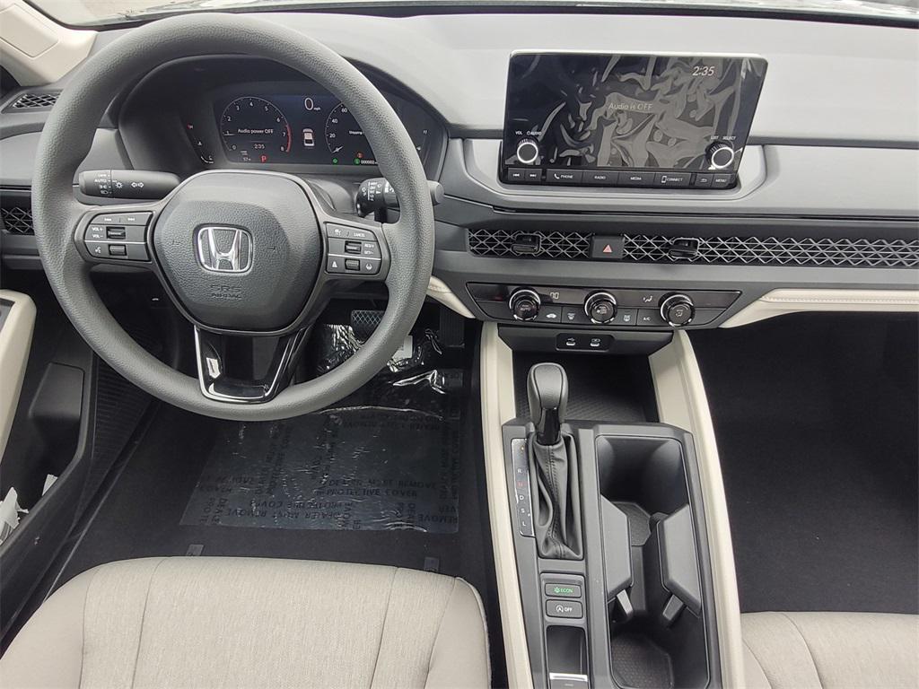 new 2025 Honda Accord car, priced at $28,357