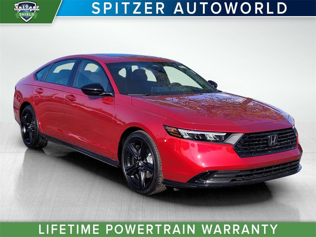 new 2025 Honda Accord Hybrid car, priced at $35,217