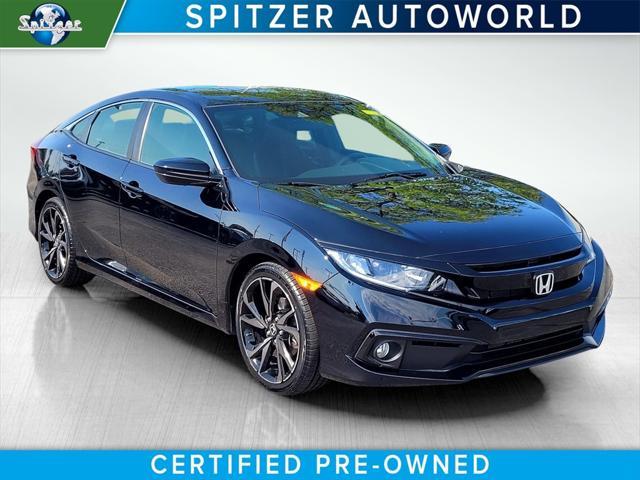 used 2020 Honda Civic car, priced at $22,350