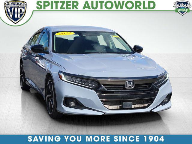 used 2022 Honda Accord car, priced at $21,604