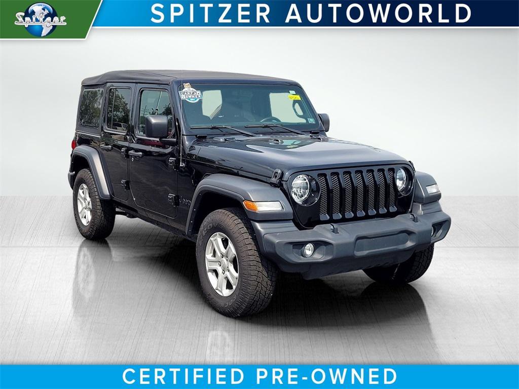 used 2023 Jeep Wrangler car, priced at $29,814