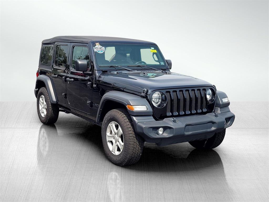 used 2023 Jeep Wrangler car, priced at $29,814