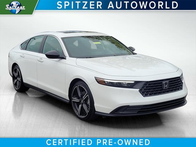 used 2024 Honda Accord Hybrid car, priced at $30,599