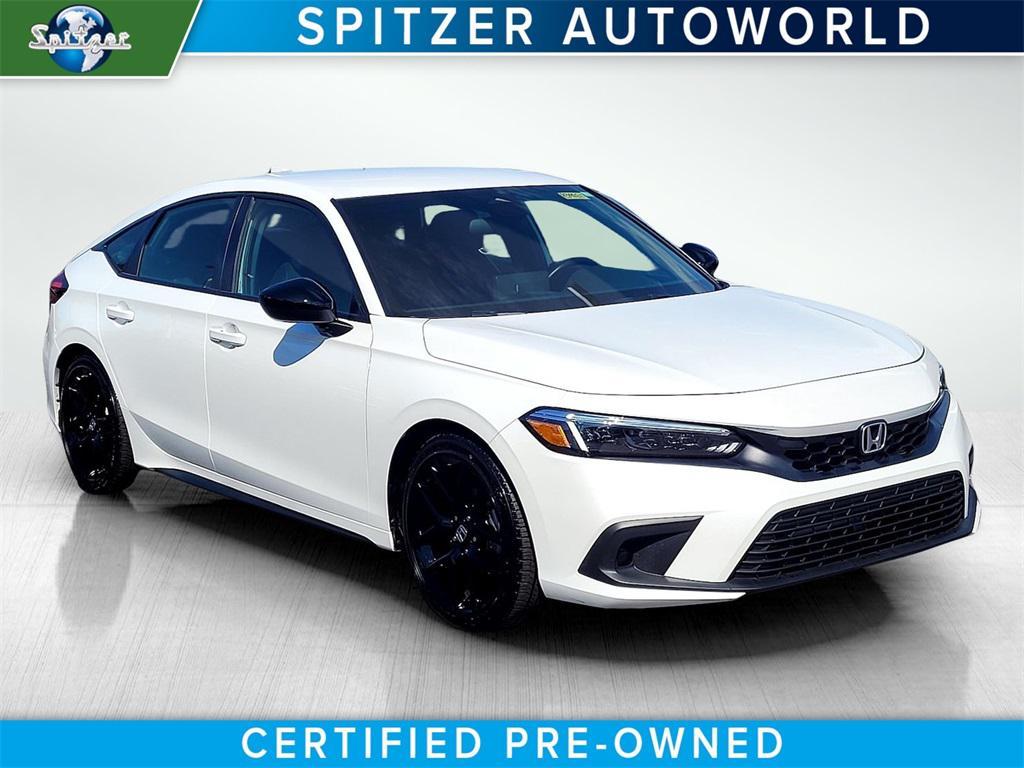 used 2023 Honda Civic car, priced at $25,840