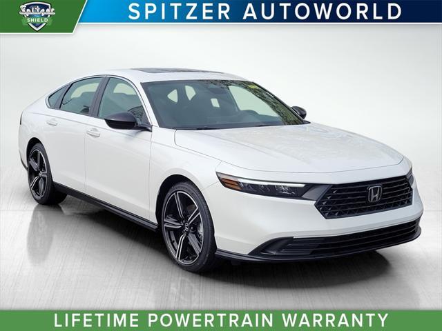 new 2025 Honda Accord Hybrid car, priced at $34,760