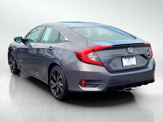 used 2019 Honda Civic car, priced at $22,499
