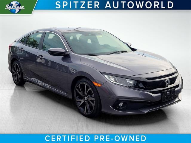 used 2019 Honda Civic car, priced at $22,499