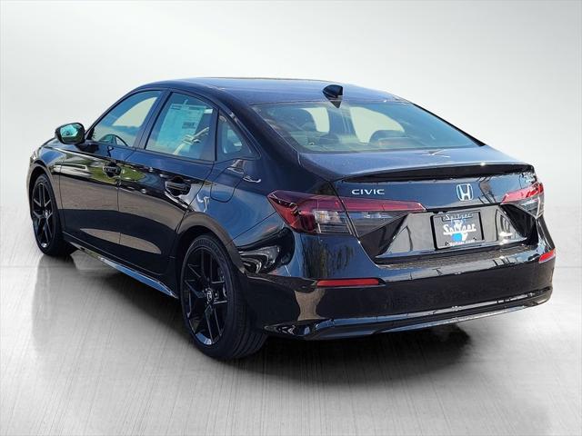 new 2025 Honda Civic Hybrid car, priced at $29,600