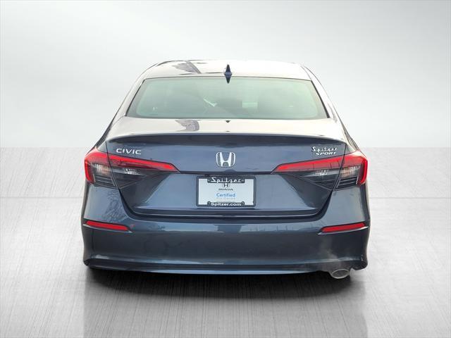 used 2024 Honda Civic car, priced at $25,499