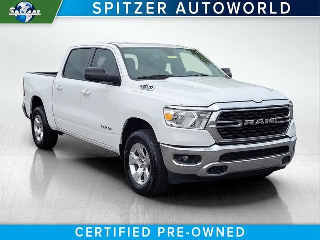 used 2022 Ram 1500 car, priced at $34,600