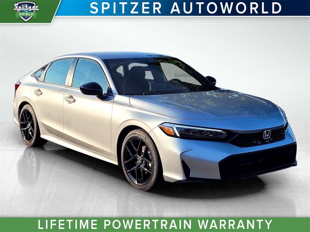 new 2026 Honda Civic car, priced at $26,595