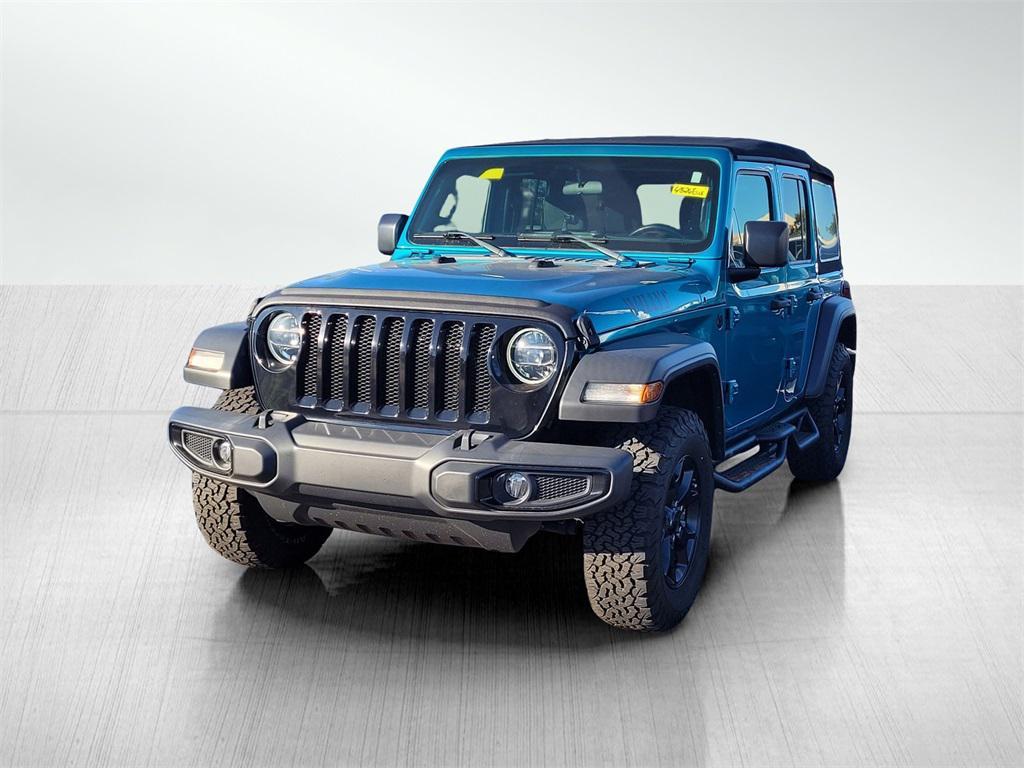 used 2020 Jeep Wrangler Unlimited car, priced at $25,463