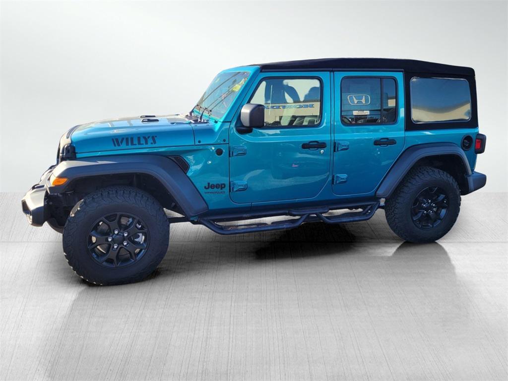used 2020 Jeep Wrangler Unlimited car, priced at $25,463