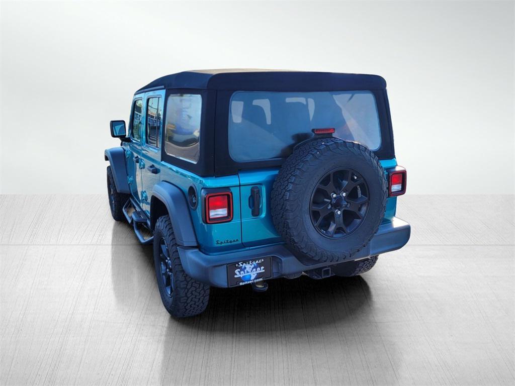 used 2020 Jeep Wrangler Unlimited car, priced at $25,463