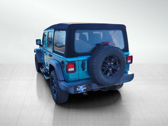 used 2020 Jeep Wrangler Unlimited car, priced at $22,869