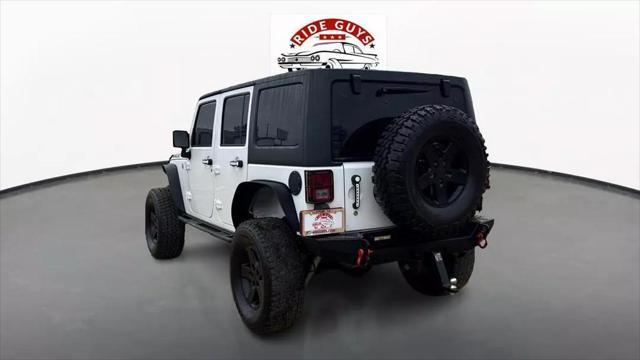 used 2017 Jeep Wrangler Unlimited car, priced at $21,375