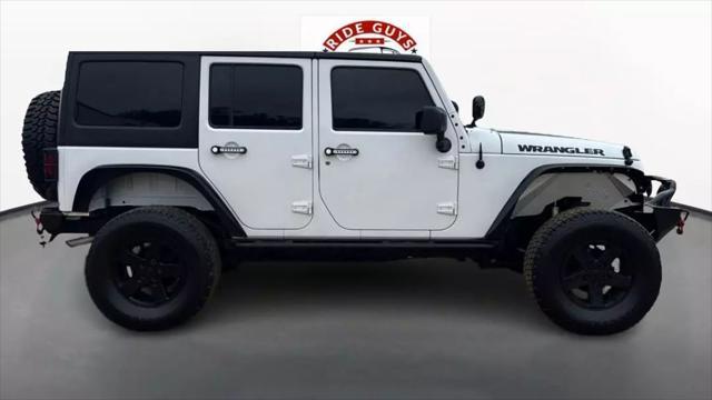 used 2017 Jeep Wrangler Unlimited car, priced at $21,375