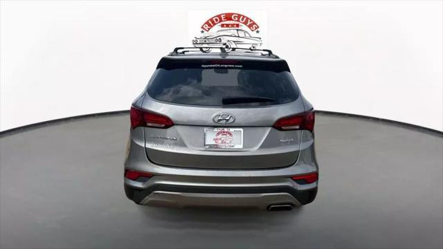 used 2018 Hyundai Santa Fe Sport car, priced at $13,995