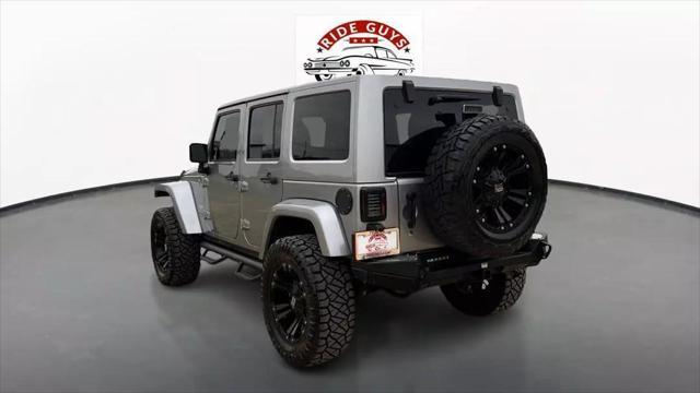 used 2016 Jeep Wrangler Unlimited car, priced at $23,495