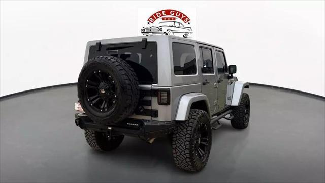 used 2016 Jeep Wrangler Unlimited car, priced at $23,495