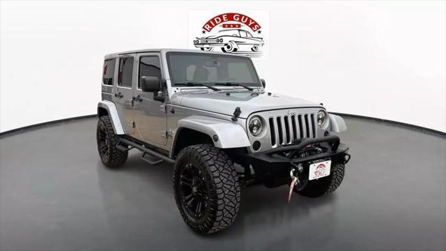 used 2016 Jeep Wrangler Unlimited car, priced at $23,495