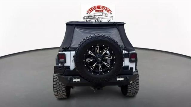 used 2016 Jeep Wrangler Unlimited car, priced at $19,995