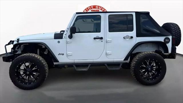 used 2016 Jeep Wrangler Unlimited car, priced at $17,230