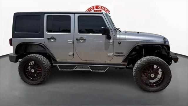used 2015 Jeep Wrangler Unlimited car, priced at $15,995