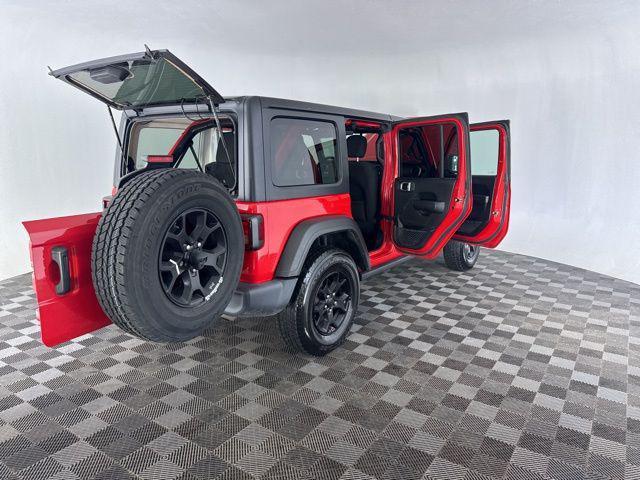 used 2021 Jeep Wrangler car, priced at $25,699
