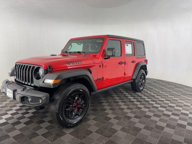 used 2021 Jeep Wrangler car, priced at $25,699