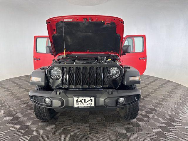 used 2021 Jeep Wrangler car, priced at $25,699