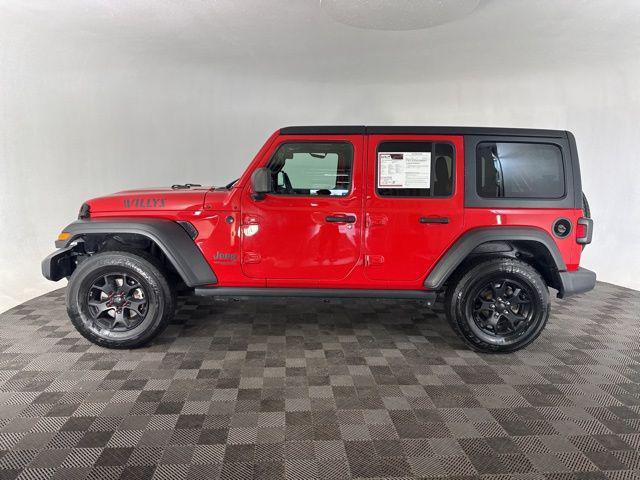 used 2021 Jeep Wrangler car, priced at $25,699