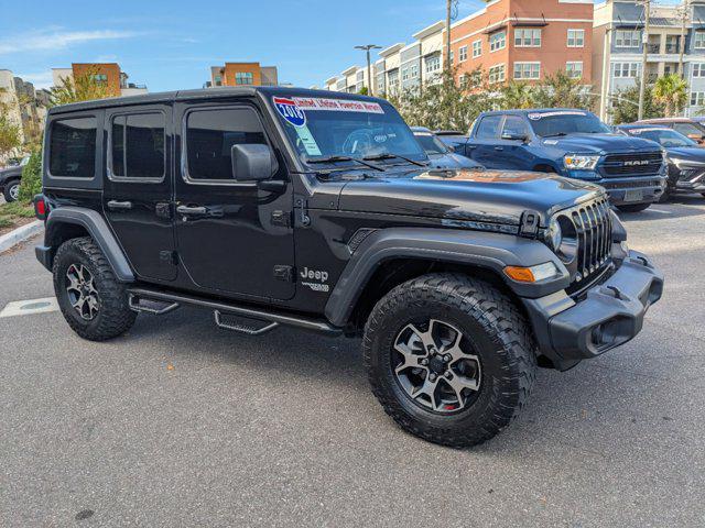 used 2018 Jeep Wrangler Unlimited car, priced at $25,694