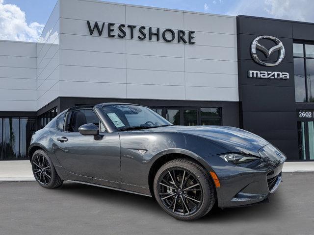 new 2024 Mazda MX-5 Miata RF car, priced at $38,177