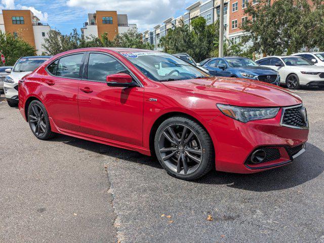 used 2019 Acura TLX car, priced at $22,494