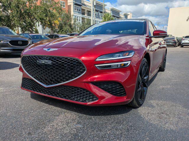 used 2023 Genesis G70 car, priced at $35,794