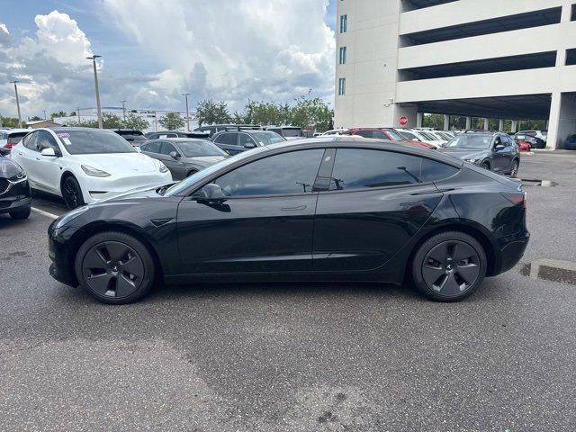 used 2022 Tesla Model 3 car, priced at $24,595