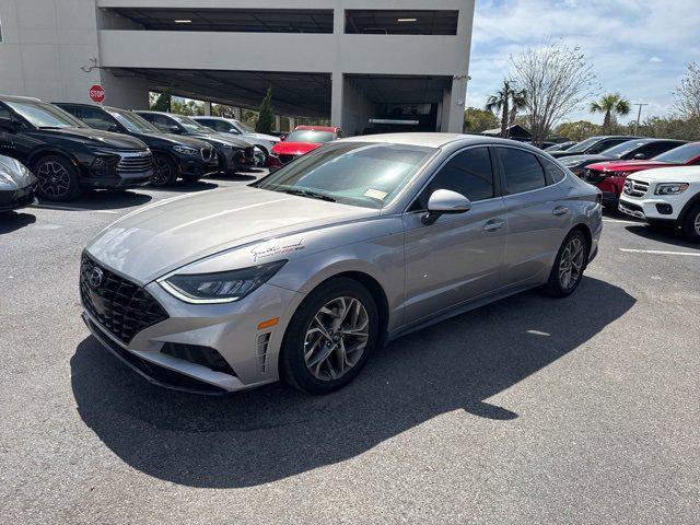 used 2021 Hyundai Sonata car, priced at $14,994