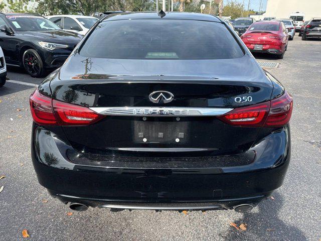 used 2020 INFINITI Q50 car, priced at $21,177