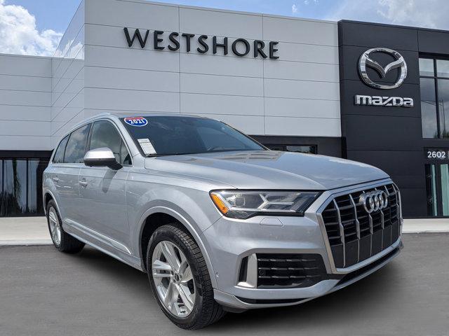 used 2021 Audi Q7 car, priced at $34,395