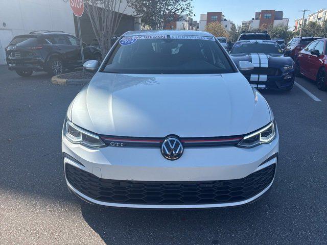 used 2024 Volkswagen Golf GTI car, priced at $24,994