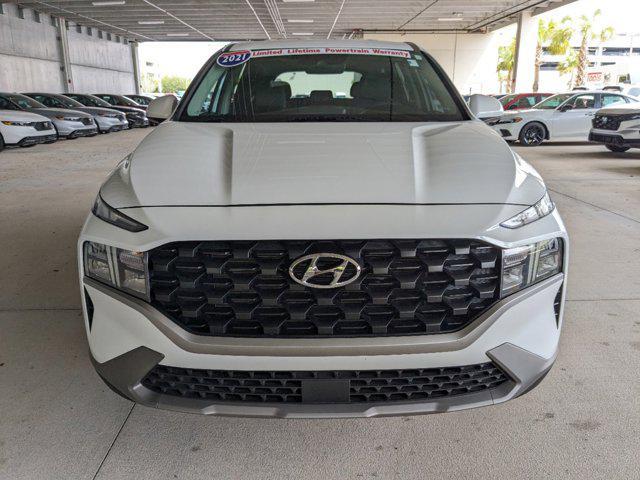 used 2021 Hyundai Santa Fe car, priced at $19,594
