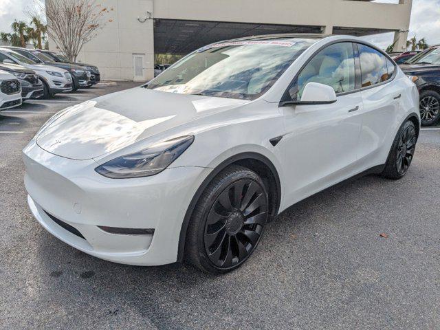 used 2022 Tesla Model Y car, priced at $32,997