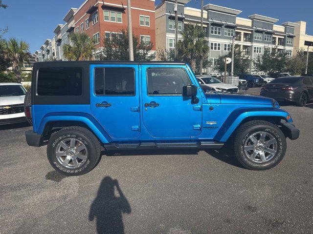 used 2015 Jeep Wrangler Unlimited car, priced at $17,694