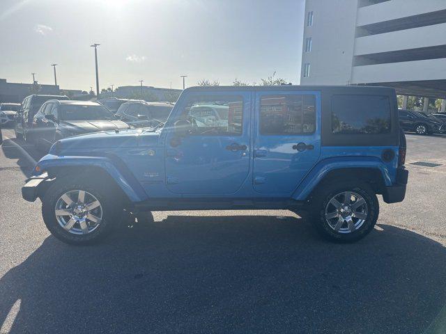 used 2015 Jeep Wrangler Unlimited car, priced at $17,694